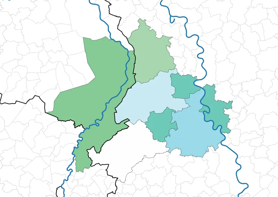 EMR Noord regions.