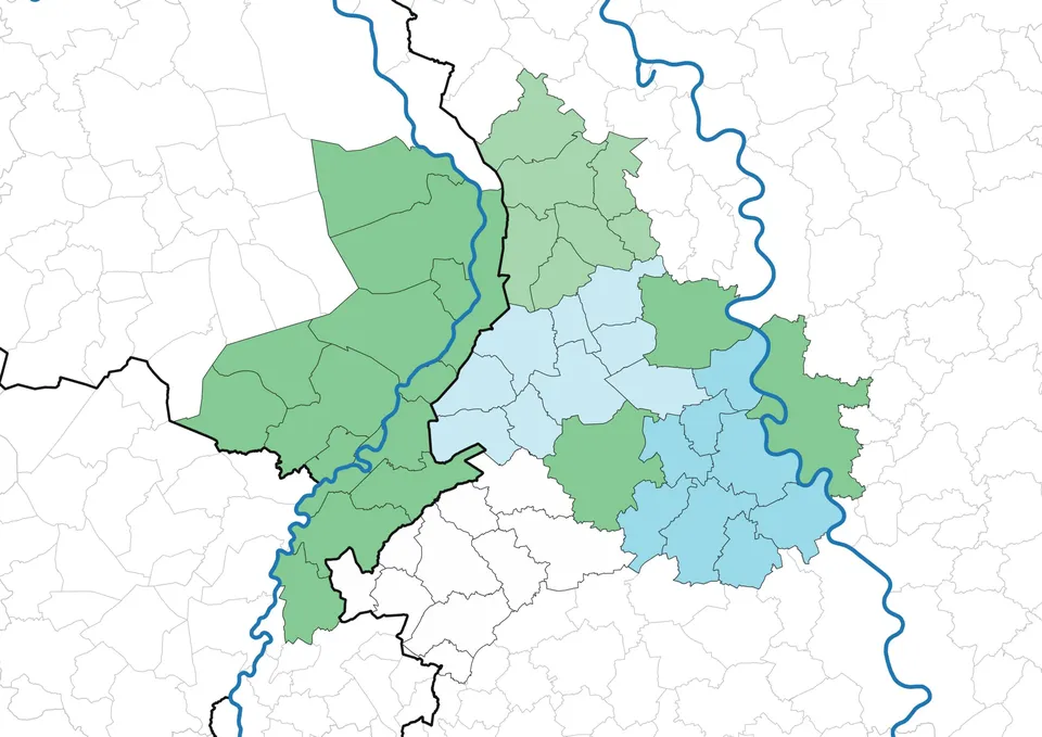 EMR Noord municipalities.