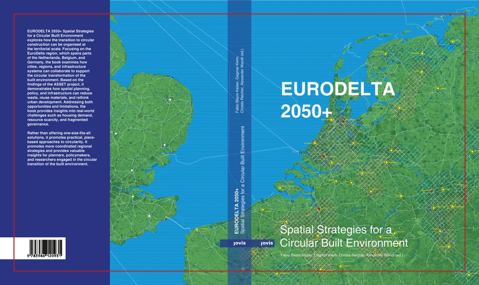 Eurodelta cover book that Marc finished after I sent all the layers separated.