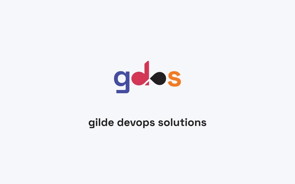 The gdos logo above the words gilde devops solutions on a light background.
